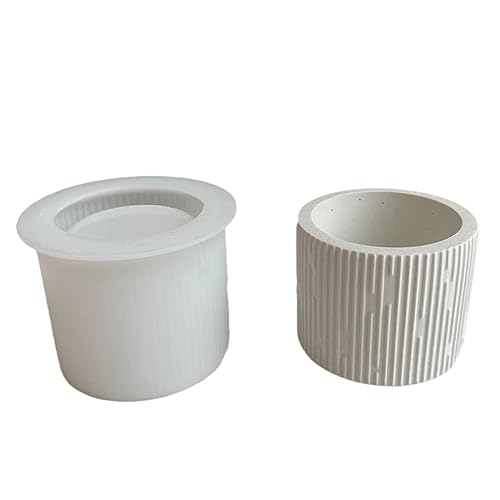 Reusable 3D Flower Pot Silicone Mildew for Chocolate Baking, Cleaning soap Making, and Plaster Crafts